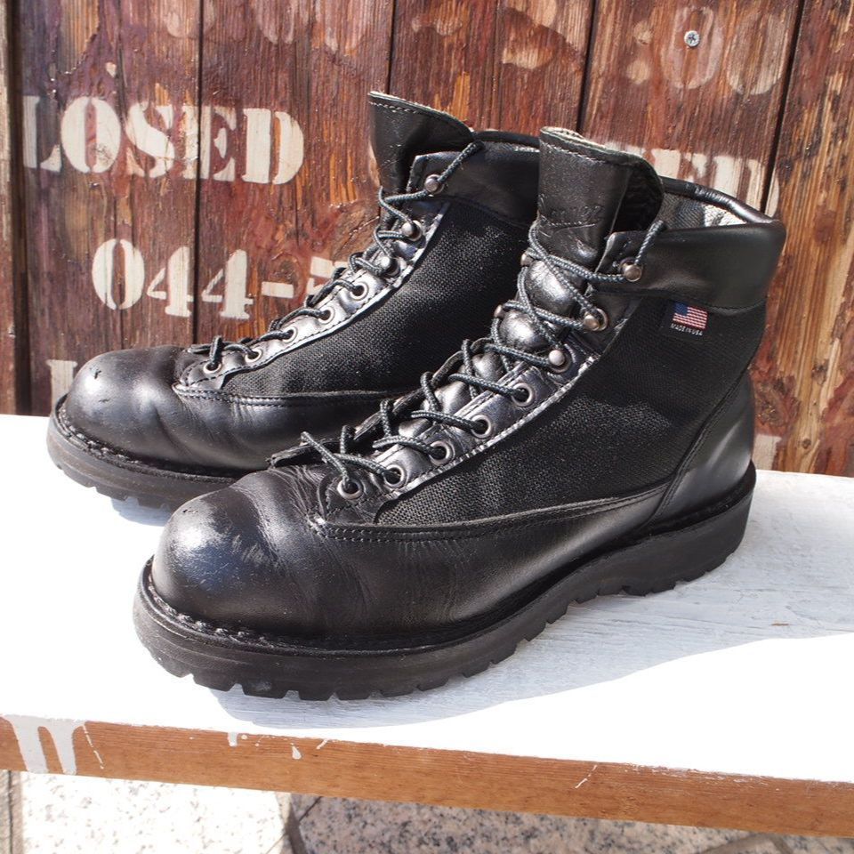 Danner Light ダナーライト ゴアテックス レザーブーツ 31400X 黒 US-9 