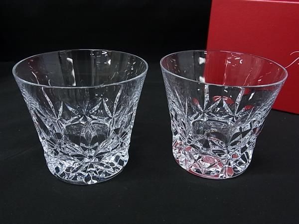 ■新品■未使用■ Baccarat バカラ エクラ イヤータンブラー 2023 クリスタルガラス ロックグラス コップ 2客セット クリア BQ6216