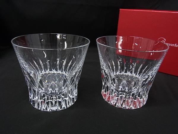 ■新品■未使用■ Baccarat バカラ ヴィータ クリスタルガラス グラス コップ 食器 テーブルウェア 2客セット クリア HE0967