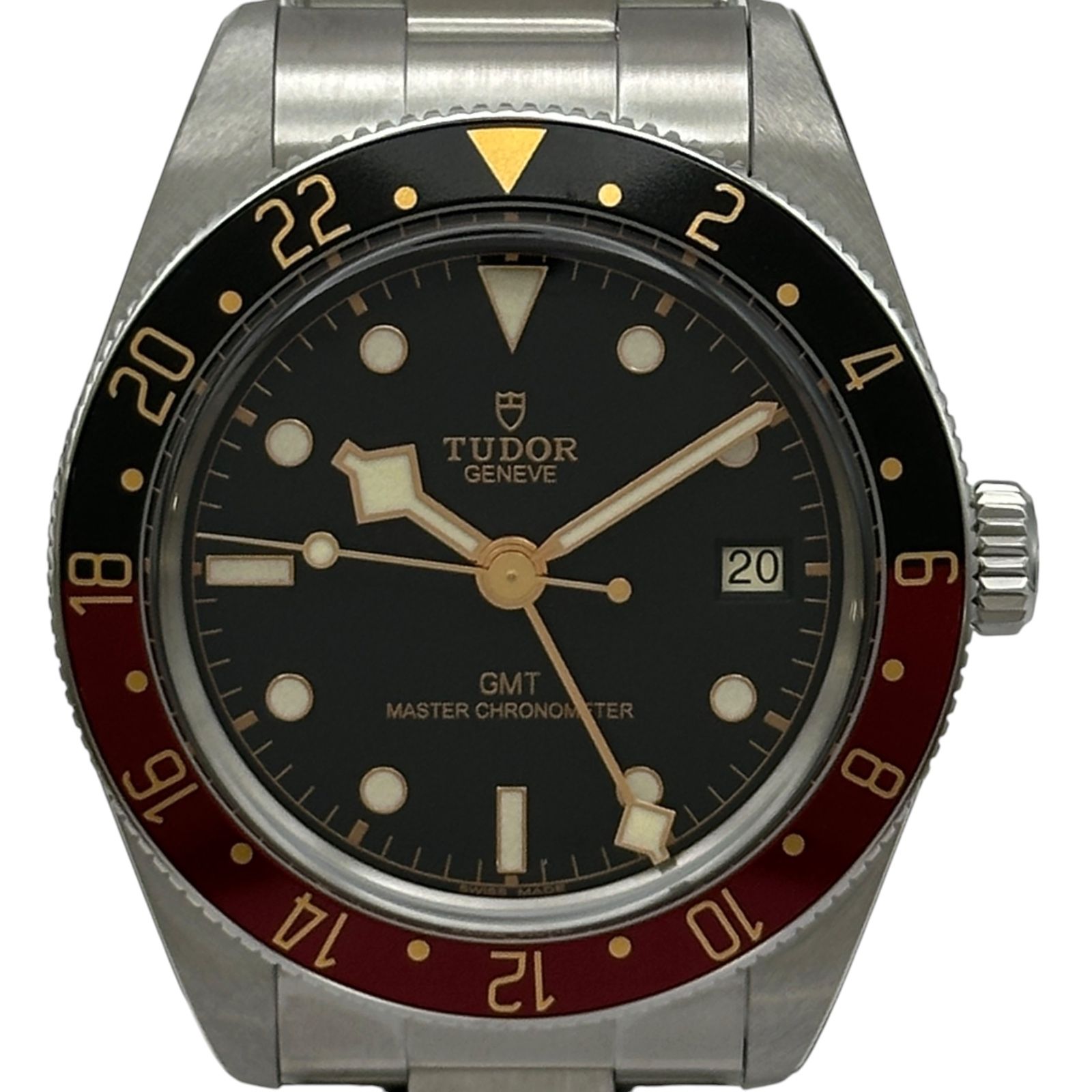 チューダー/チュードル TUDOR ブラックベイ58 GMT 7939G1A0NRU ブラック ステンレススチール 自動巻き メンズ 腕時計