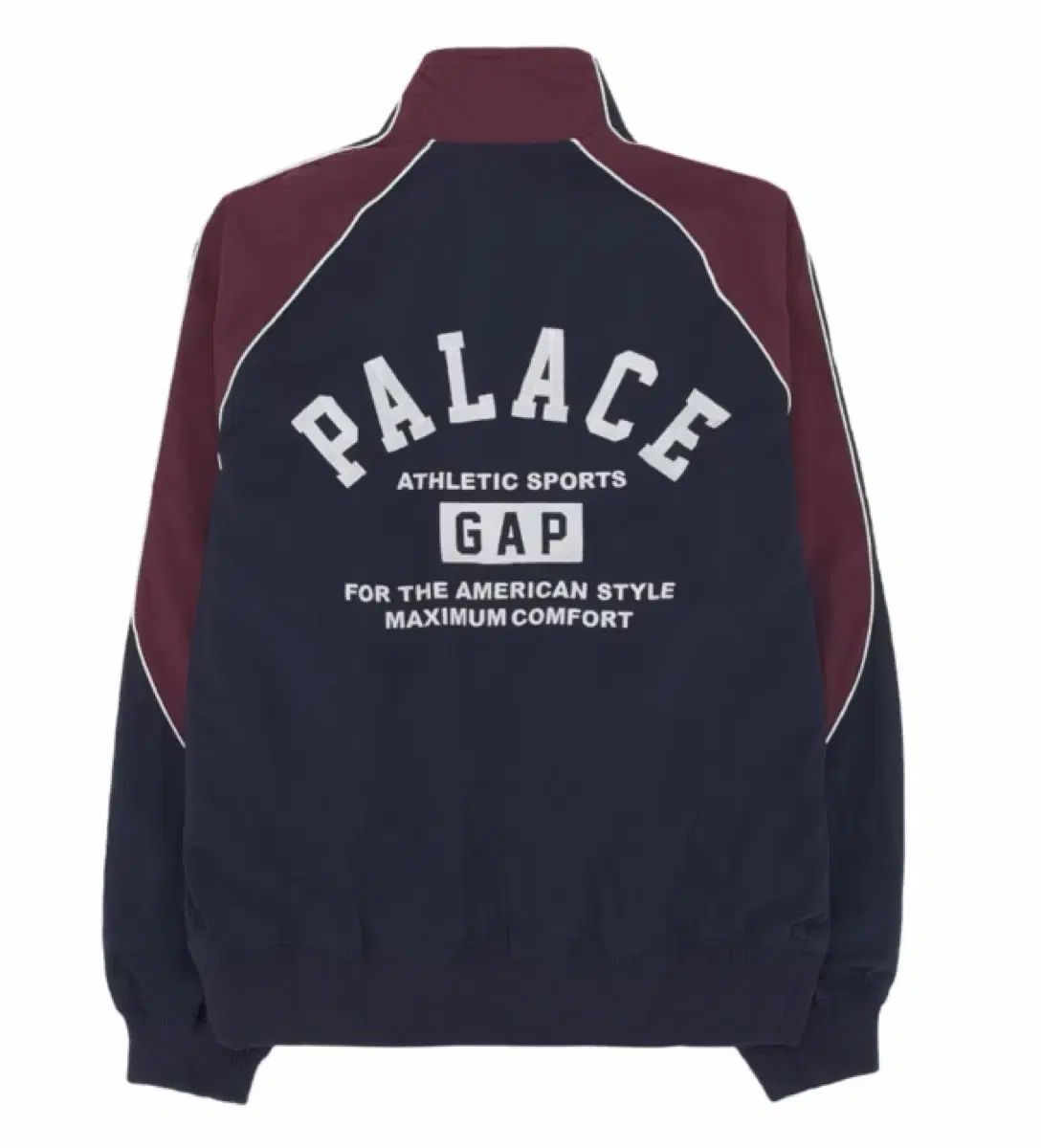 PALACE X GAP ギャップ ナイロン トラック トップス ウィンドブレーカー ジャケット ネイビー (XL)