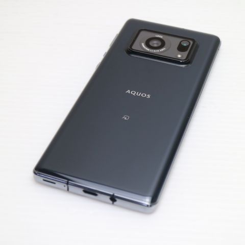 美品 AQUOS R6 A101SH ブラック 白ロム 本体 即日発送 土日祝発送OK あすつく