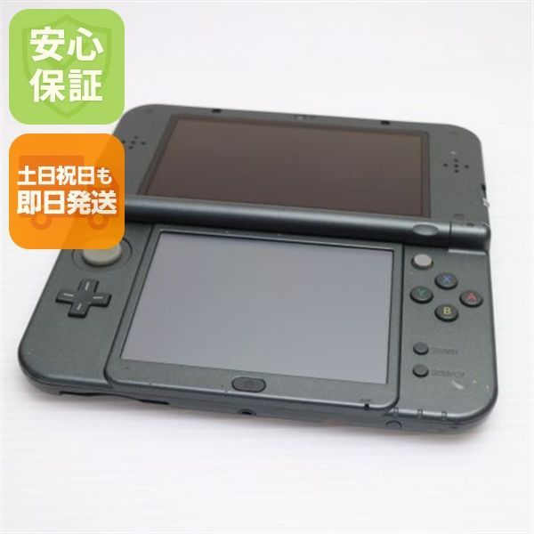 良品中古 Newニンテンドー3DS LL メタリックブラック 即日発送 game 任天堂 本体 土日祝発送OK