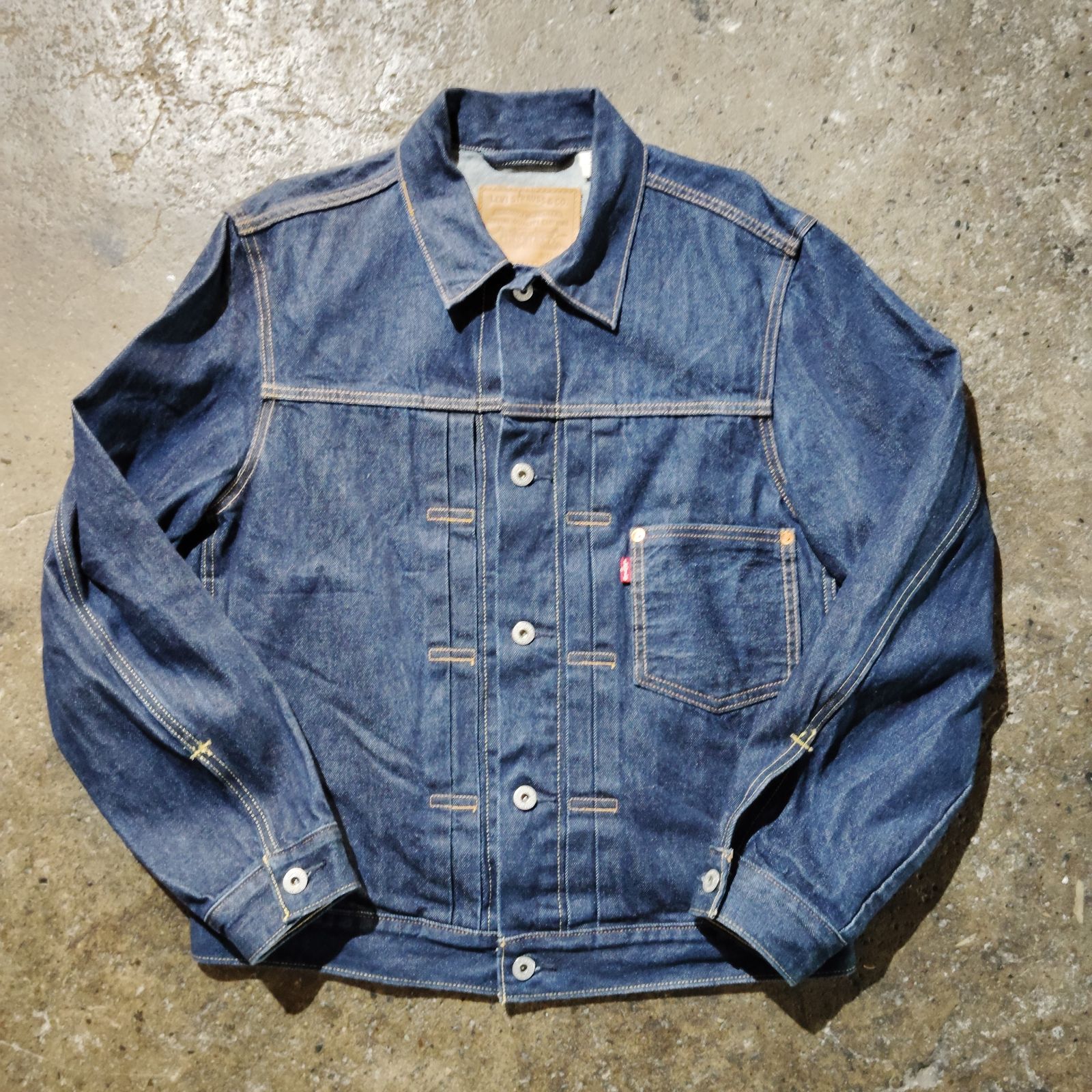 LEVI'S Type1st Trucker Jacket ファースト トラッカージャケット デニムジャケット インディゴ S リーバイス 1pc9-0040j-0000