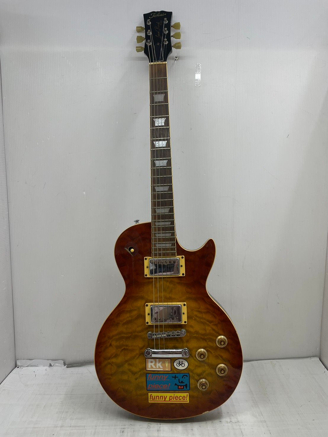 free shipping h15869 Tokai Tokai Love Rock Model Les Paul type electric guitar quilt top bolt-on guitar stringed instrument