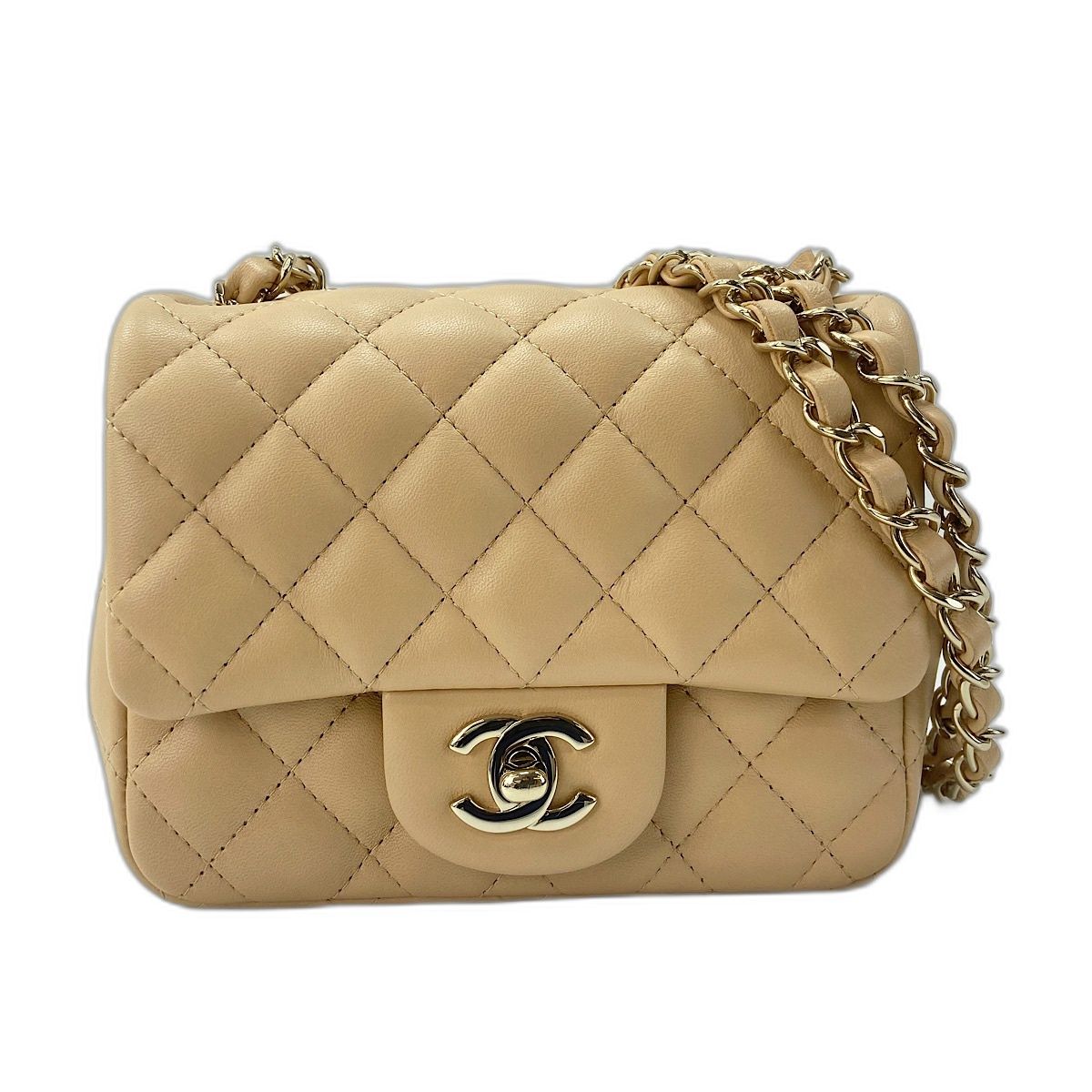 CHANEL シャネル ショルダーバッグ マトラッセ スモール【中古】 359,100円