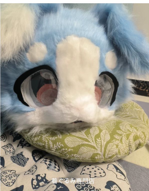 狼　犬　猫　着ぐるみ 　ヘッド ケモノ ファースーツ ぬいぐるみ コスプレ コスチューム Kurumi 一点物 D649 40,300円