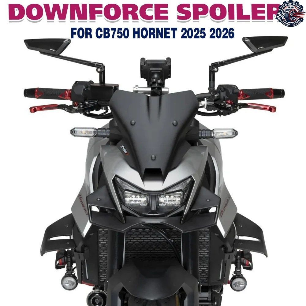 CB750 オートバイ サイドダウンフォース スポイラー フェアリング ウィングレット ホンダ ホーネット 2025 2026 ネイキッド サイド フロン