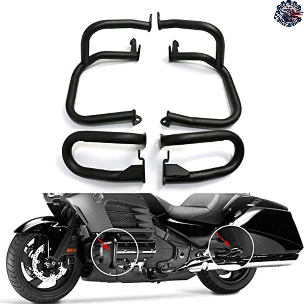 ホンダ ゴールドウイング GL1800 GL1800A 2001-2019 フロント モーターサイクル クラッシュバー エンジンガード バンパー スタントケージ