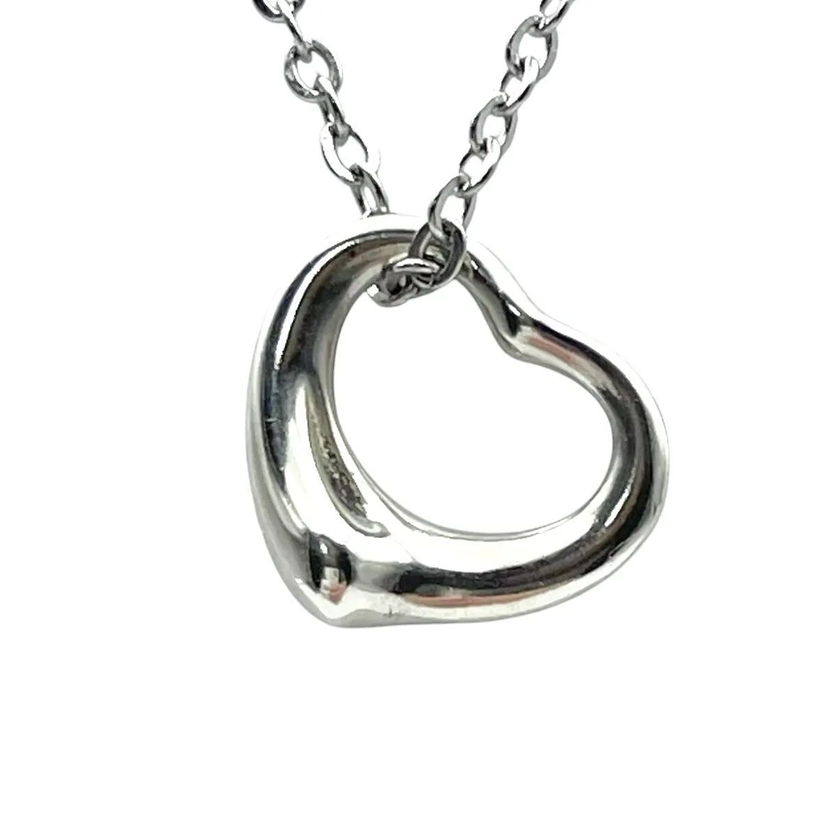 Tiffany & Co. ティファニー オープンハート ネックレス ペンダント アクセサリー シルバー 925 【at10】 7,406円