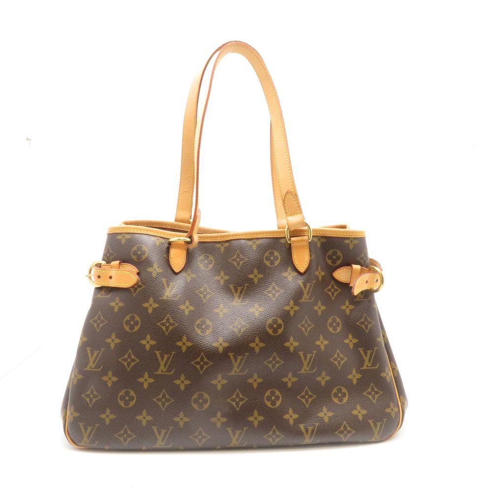 LOUIS VUITTON ルイ・ヴィトン バティニョール・オリゾンタル モノグラム M51154 ショルダーバッグ モノグラムキャンバス ブラウン レディース【中古】