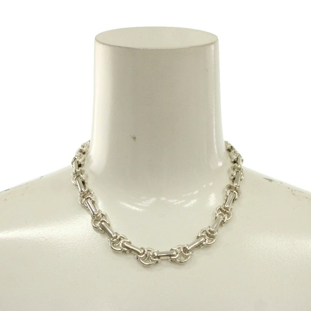 フィリップオーディベール PHILIPPE AUDIBERT collier court Tala laiton コリエクールタラレトン ショートネックレス アクセサリー チェーン ワンカラー シルバーカラー COS5642 /BB