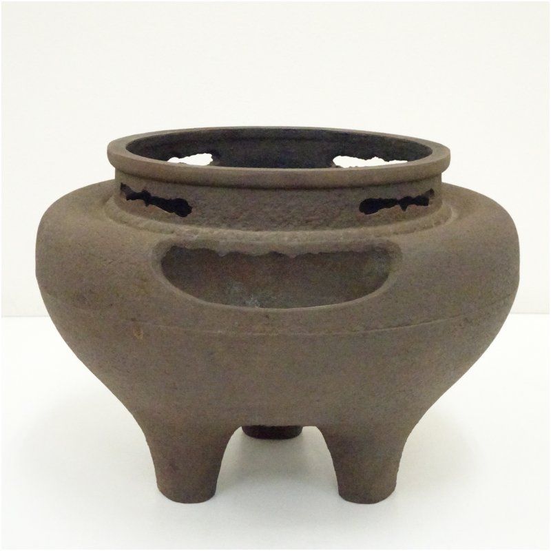 鉄製風炉釜 茶道 茶道具 おしゃれ 茶釜 茶器 抹茶 茶湯釜 茶の湯釜 茶会 茶事 茶の湯 骨董 お茶 湯沸かし