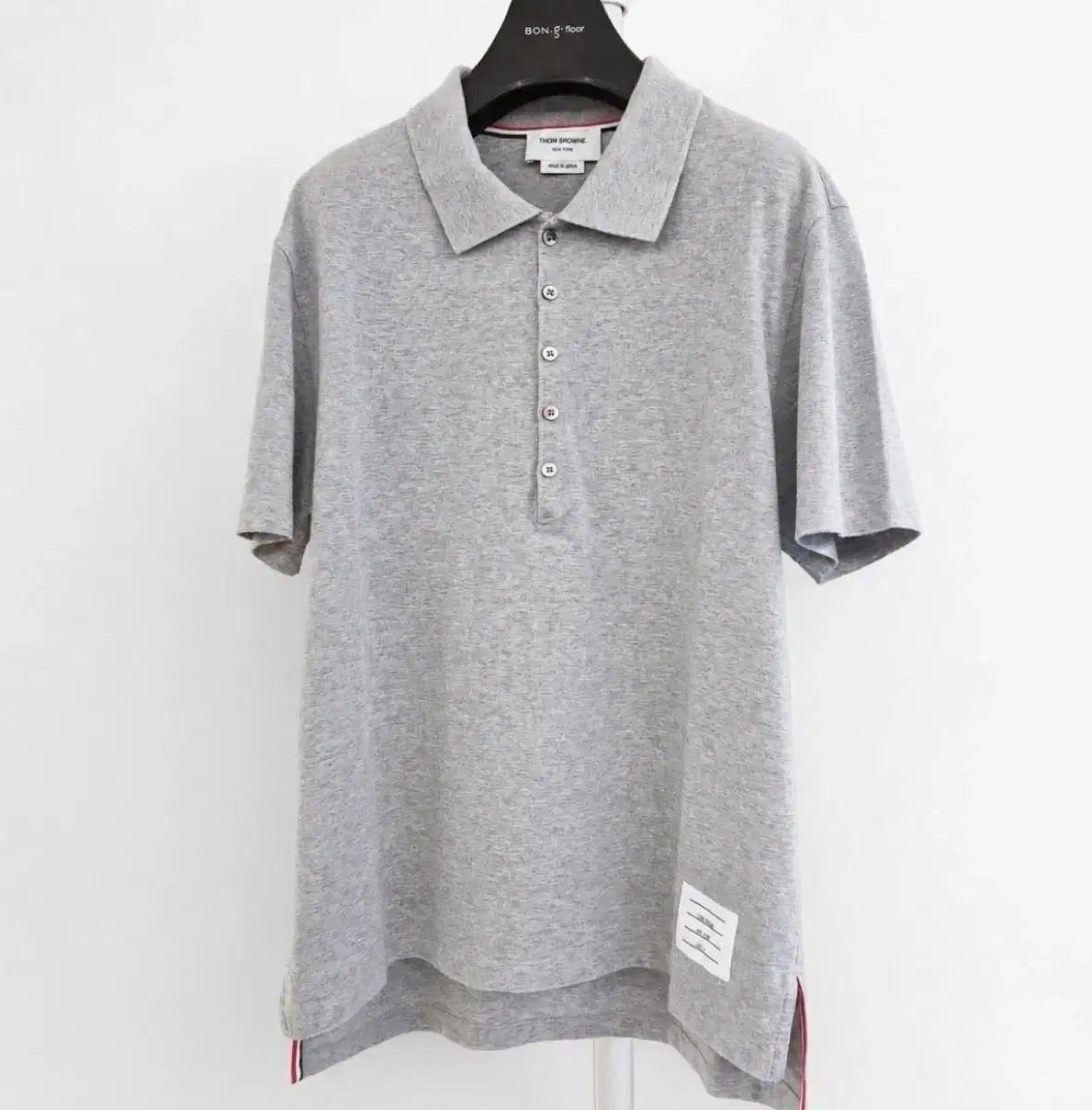 ほぼ新品/200%正規品 トム・ブラウン グレー 半袖 カラーTシャツ サイズ 4