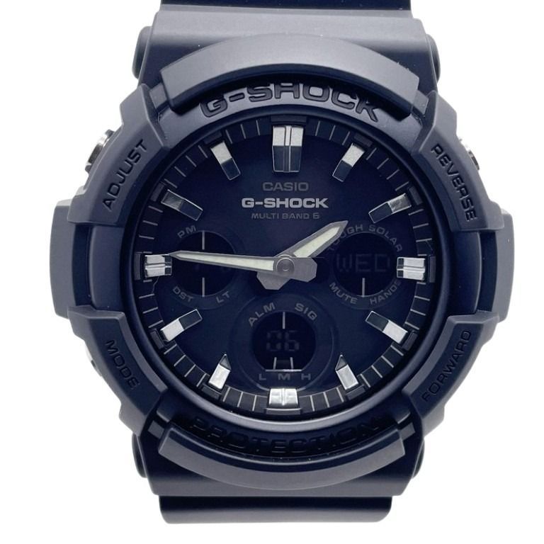 CASIO カシオ 時計 G-SHOCK ANALOG-DIGITAL GAW-100 SERIES GAW-100B-1AJF ブラック系 樹脂／アルミ 樹脂バンド メンズ アナデジ 超美品 13,578円
