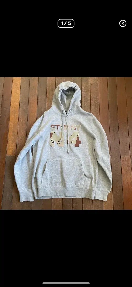 STUSSY 00s フードT