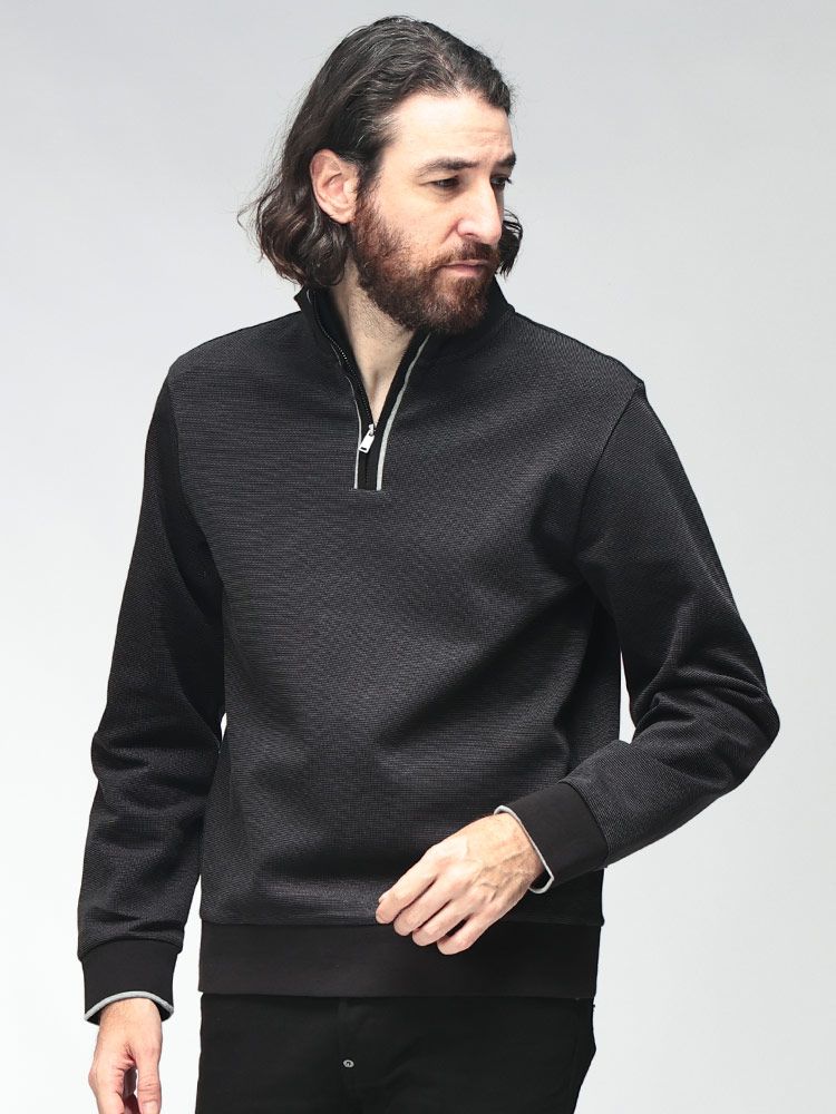 HUGO BOSS (ヒューゴボス) メンズ プルオーバー 長袖