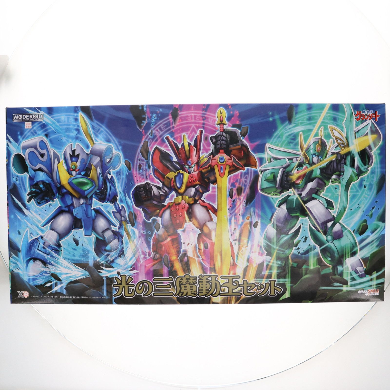 MODEROID (Moderoid) The Three Magical King Set Magical King Grand Resort Plastic Model Good Smile Company