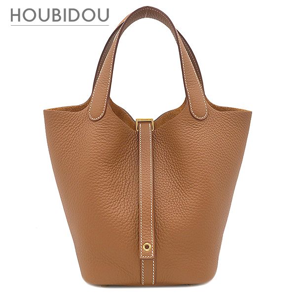 エルメス HERMES ハンドバッグ ピコタンロック 18 PM トリヨンクレマンス ゴールド ゴールド金具 新品 未使用 茶 2026年製 G 【箱】【中古】