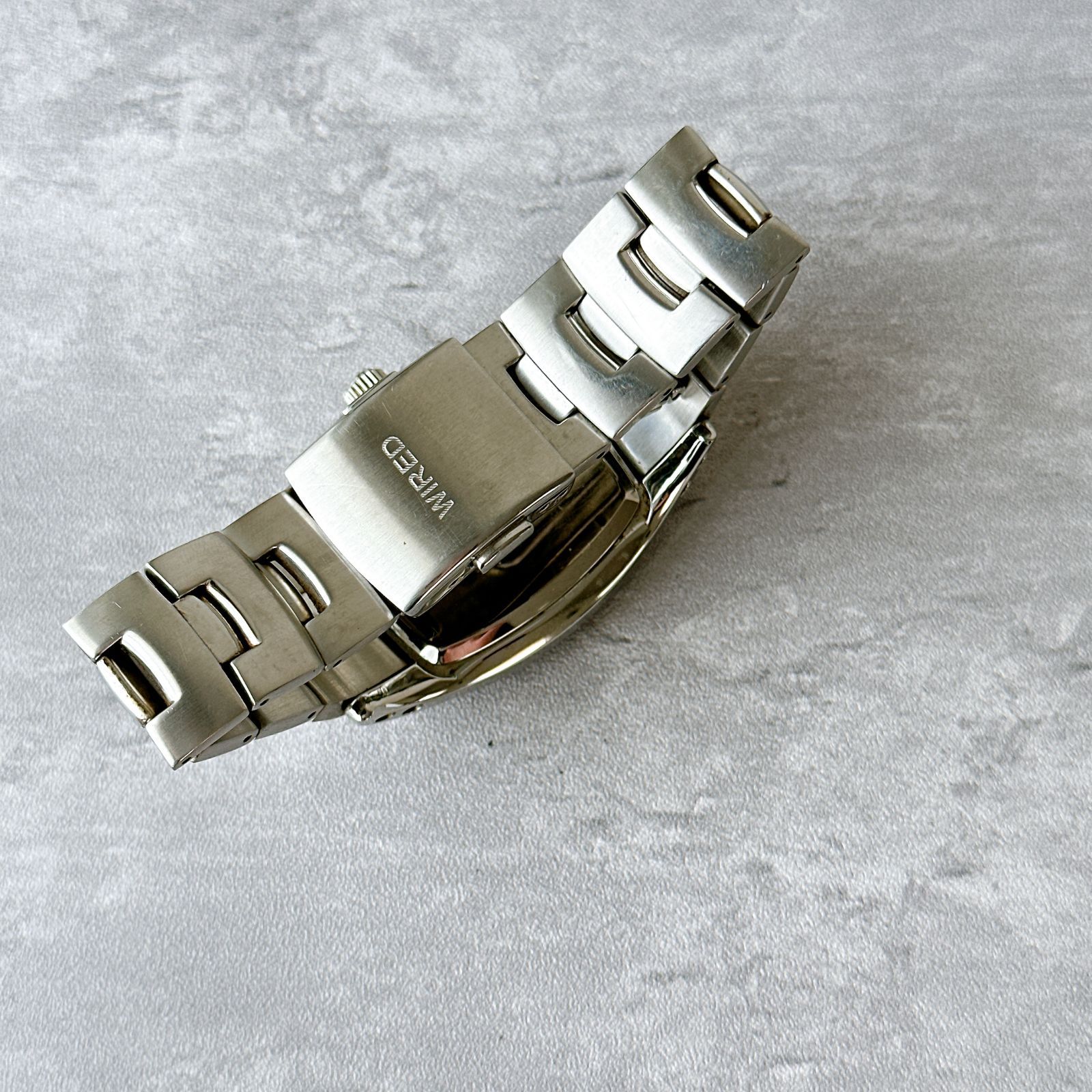 SEIKO WIRED セイコー ワイアード 5Y67-0AB0 クォーツ 多針 トノー型 