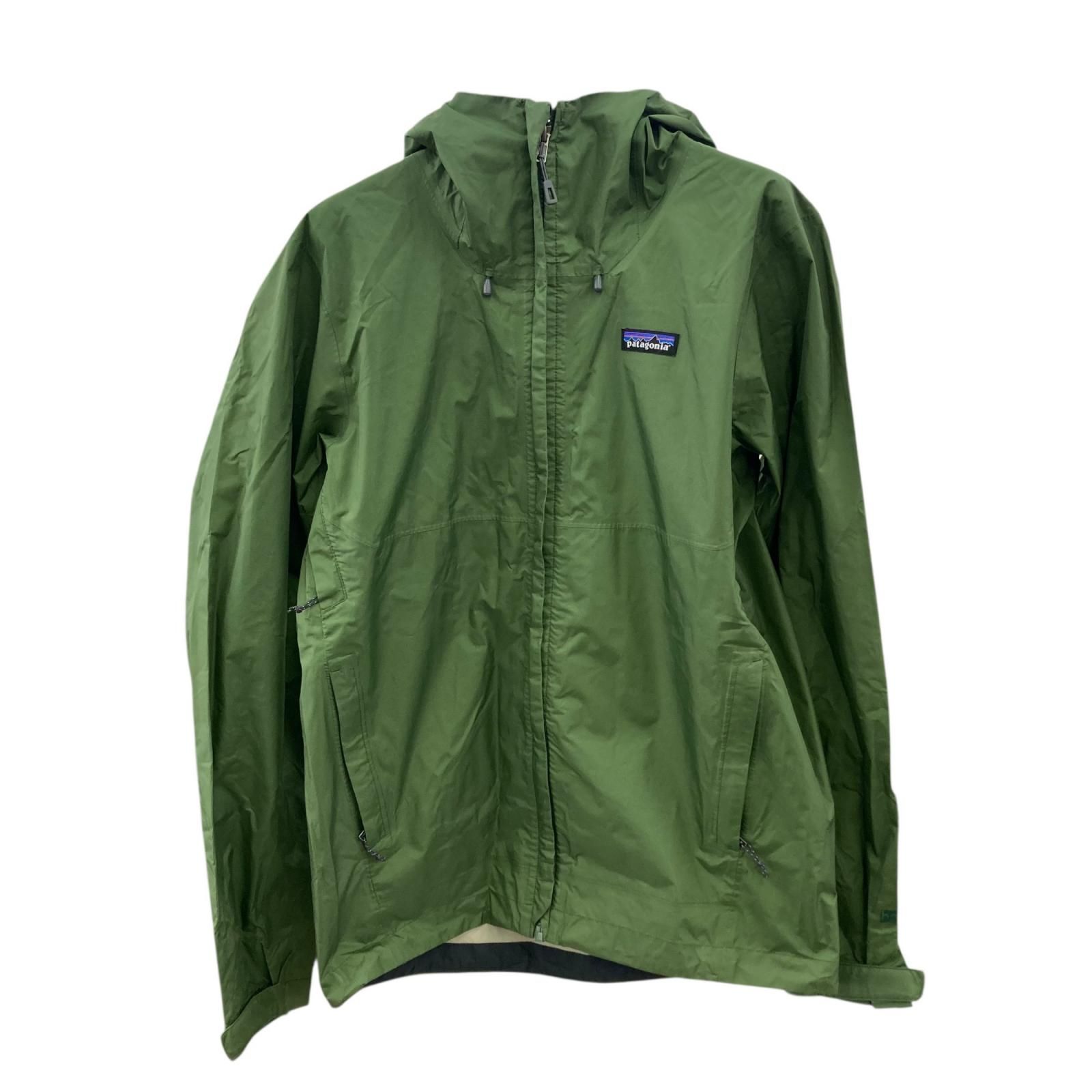 186004 現状品 patagonia パタゴニア トレントシェル　ジャケット　Sサイズ グリーン メンズ