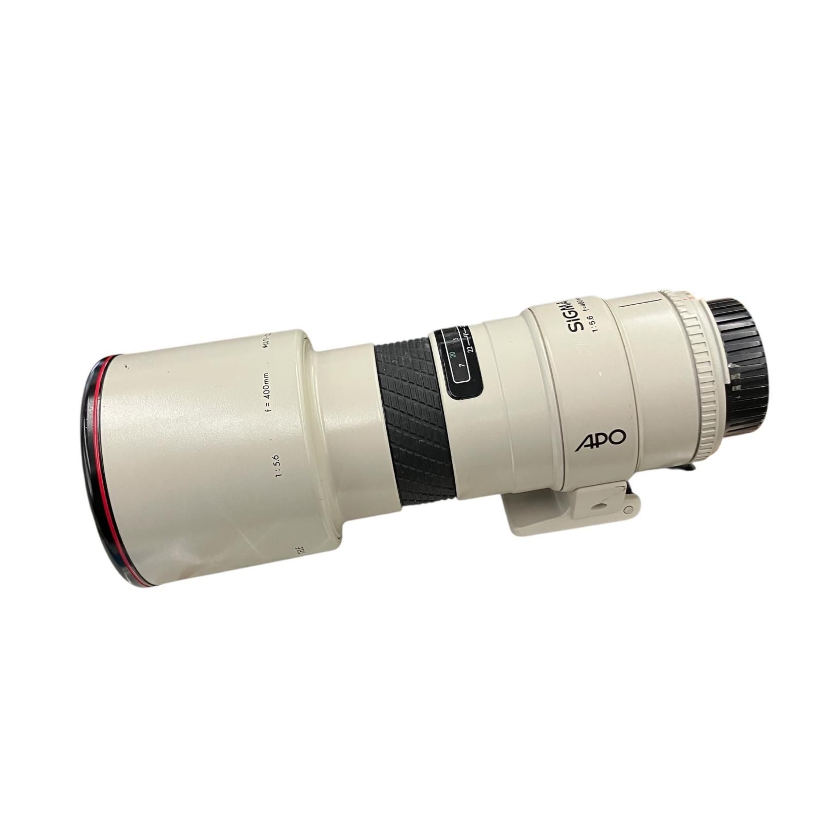 199990 動作未確認 SIGMA シグマ 超望遠単焦点 APO ホワイト 400mm f5.6 Aマウント　ソニー・ミノルタ用