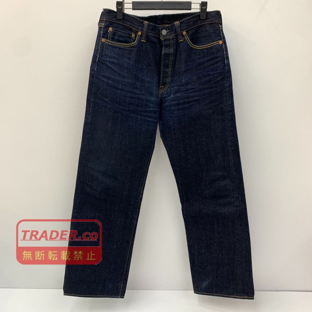 04w7580▽※【中古】The Flat Head フラットヘッド THE FLAT HEAD FN-3005 ストレート ジーンズ Lot'3005 デニムパンツ W34L36【八王子店】