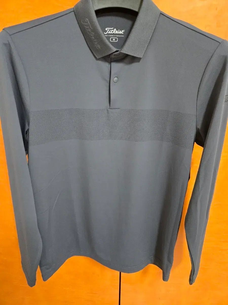 Titleist(タイトリスト) ゴルフウェア 長袖 カラーTシャツ チャコール M 出品