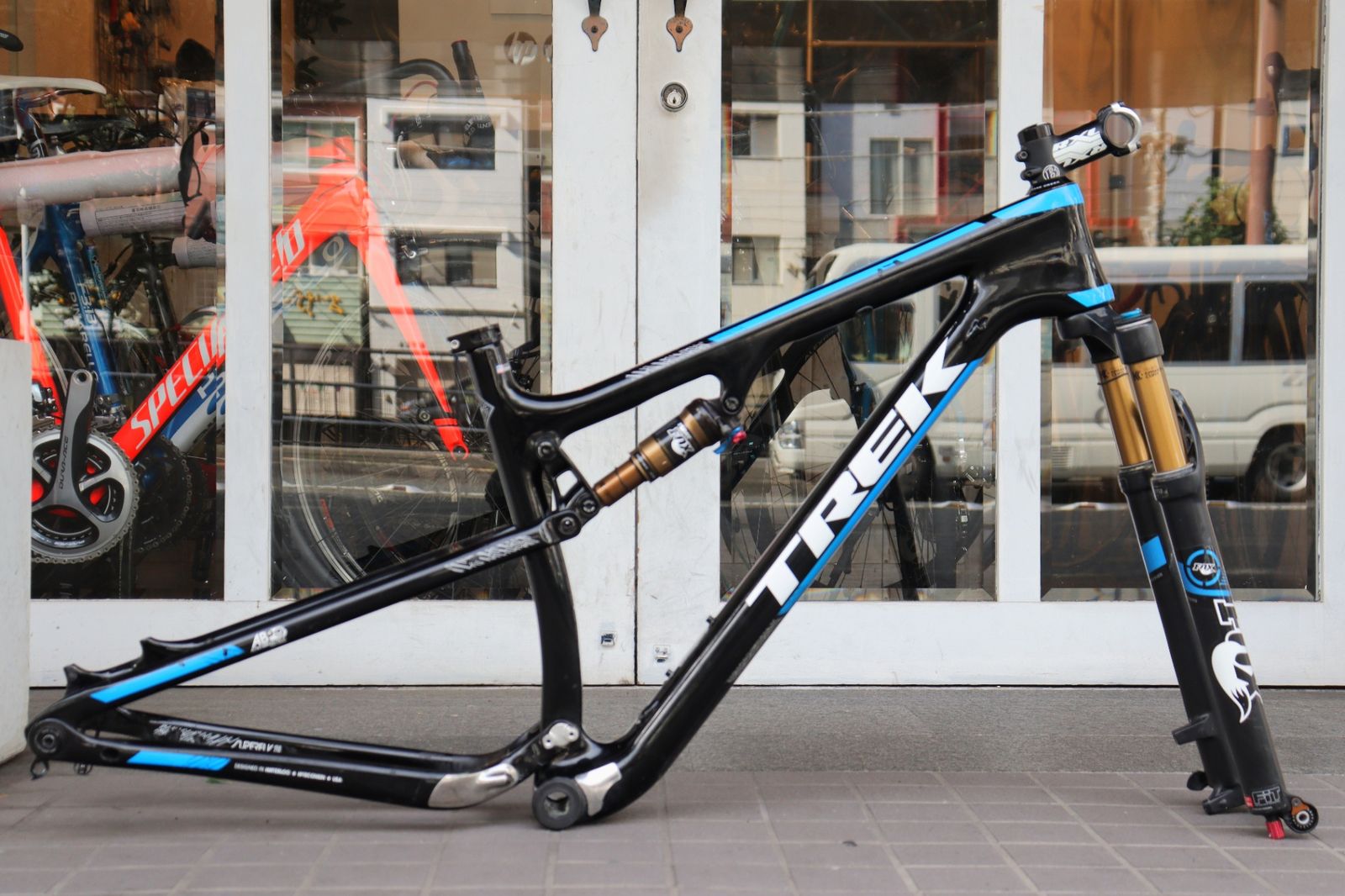 トレック TREK スーパーフライ SUPERFLY FS 9.9 SL 2014モデル 17.5”サイズ カーボン マウンテンバイク フレームセット 【横浜店】 25,560円