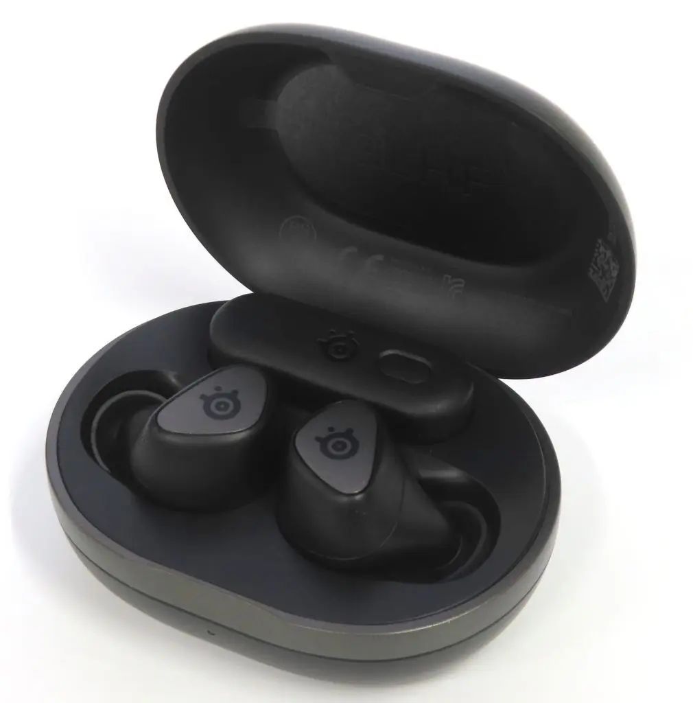 【中古】ヘッドフォン SteelSeries 完全ワイヤレスイヤホン Arctis GameBuds Glorange (ブラック) [61680] 14,850円