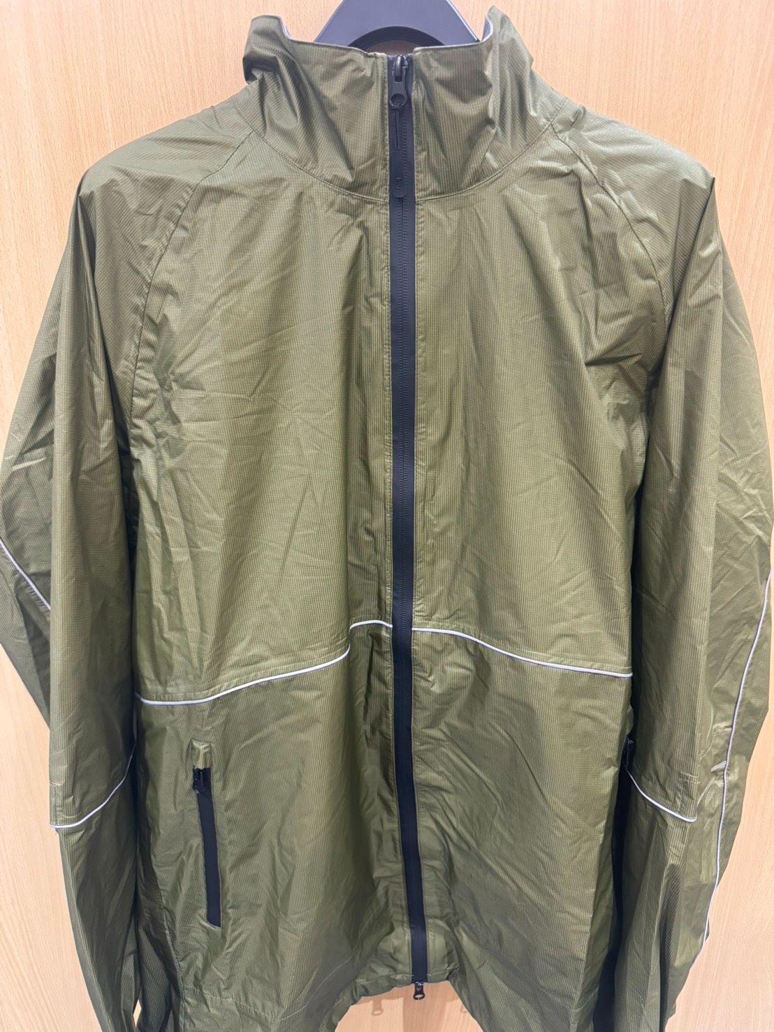 【美品】KiU キウ フレックスライド　ジャケットK503　パンツ K504 カーキ Lサイズ 上下セット 11,700円