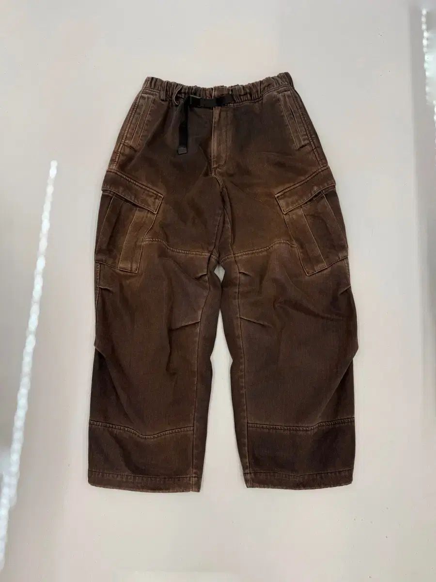 Hatchingroom ミール パンツ ウォッシュド チャコール 4