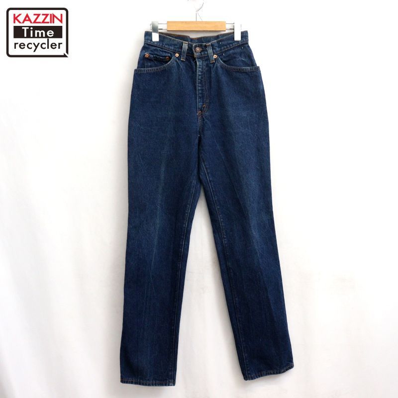 80s USA製 vintage Levi's 505 内股シングル デニムパンツ メンズ 表記W26 L34サイズ