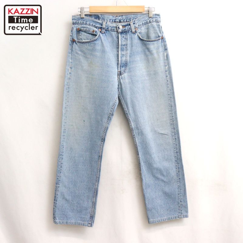 80s USA製 vintage Levi's 501 デニムパンツ メンズ 表記W33 L30サイズ