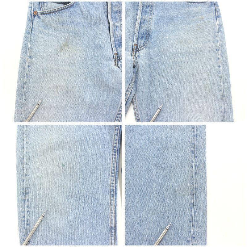 80s USA製 vintage Levi's 501 デニムパンツ メンズ 表記W33 L30サイズ