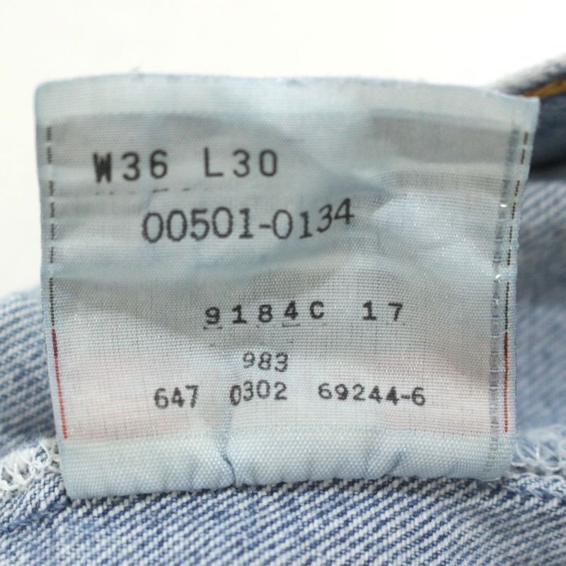 00s Levi's 501 デニムパンツ メンズ Lサイズ相当