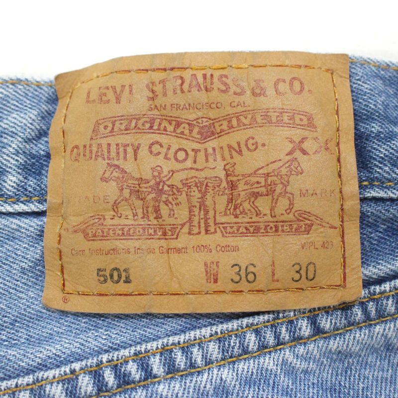 00s Levi's 501 デニムパンツ メンズ Lサイズ相当
