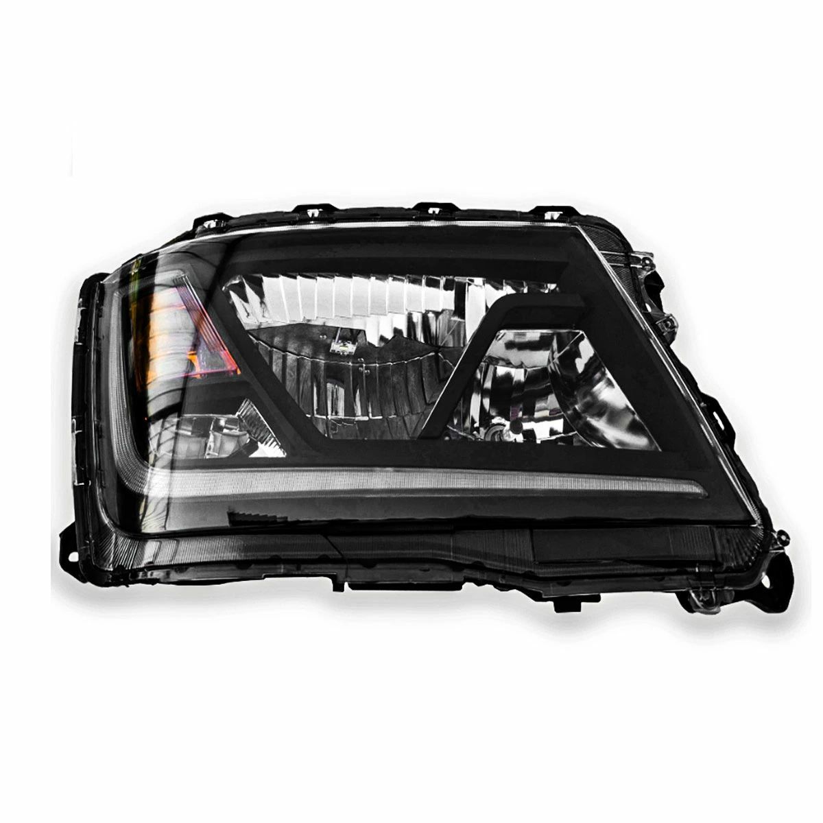 17 レンジャー ヘッドライト LED 運転席側 右 ヘッドランプ 補修 カスタム 日野 24V 日本光軸 17レンジャー プロフィア インナーブラック FC FD GC GD FX GX FJ FE FG GK 25,404円