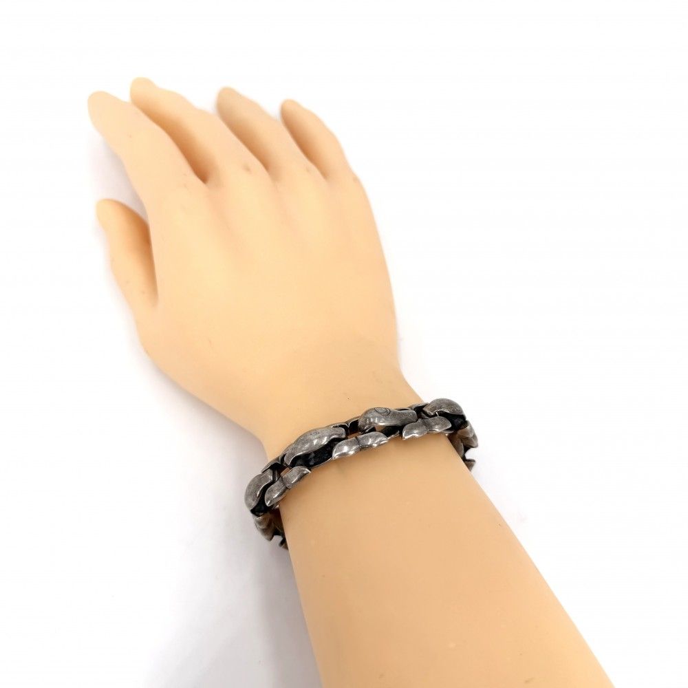 ロンワンズ ブレスレット メンズ ディープタッチーズ ジュエリー アクセサリー LONE ONES シルバー925 約76.0g【中古品】