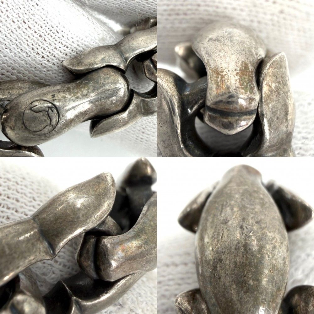 ロンワンズ ブレスレット メンズ ディープタッチーズ ジュエリー アクセサリー LONE ONES シルバー925 約76.0g【中古品】