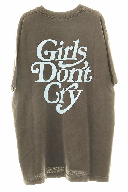 GIRLS DON'T CRY 24SS GDC LOGO T-SHIRT OTSUMO PLAZA BLACK XLサイズ ガールズドントクライ オツモプラザ ロゴ 半袖 Tシャツ ブラック ライトブルー 黒 【ブランド古着ベクトル】【中古】260804