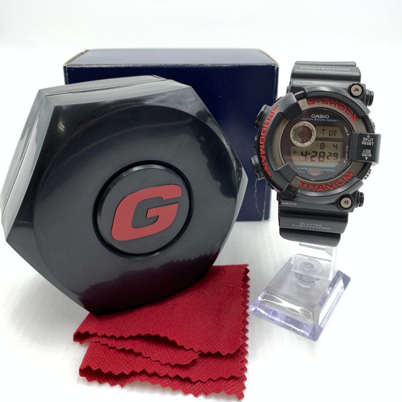 【中古品】 G-SHOCK ジーショック FROGMAN MASTER OF G - SEA DW-8200 フロッグマン 腕時計 ウォッチ 【196-260804-ko-11-tei】