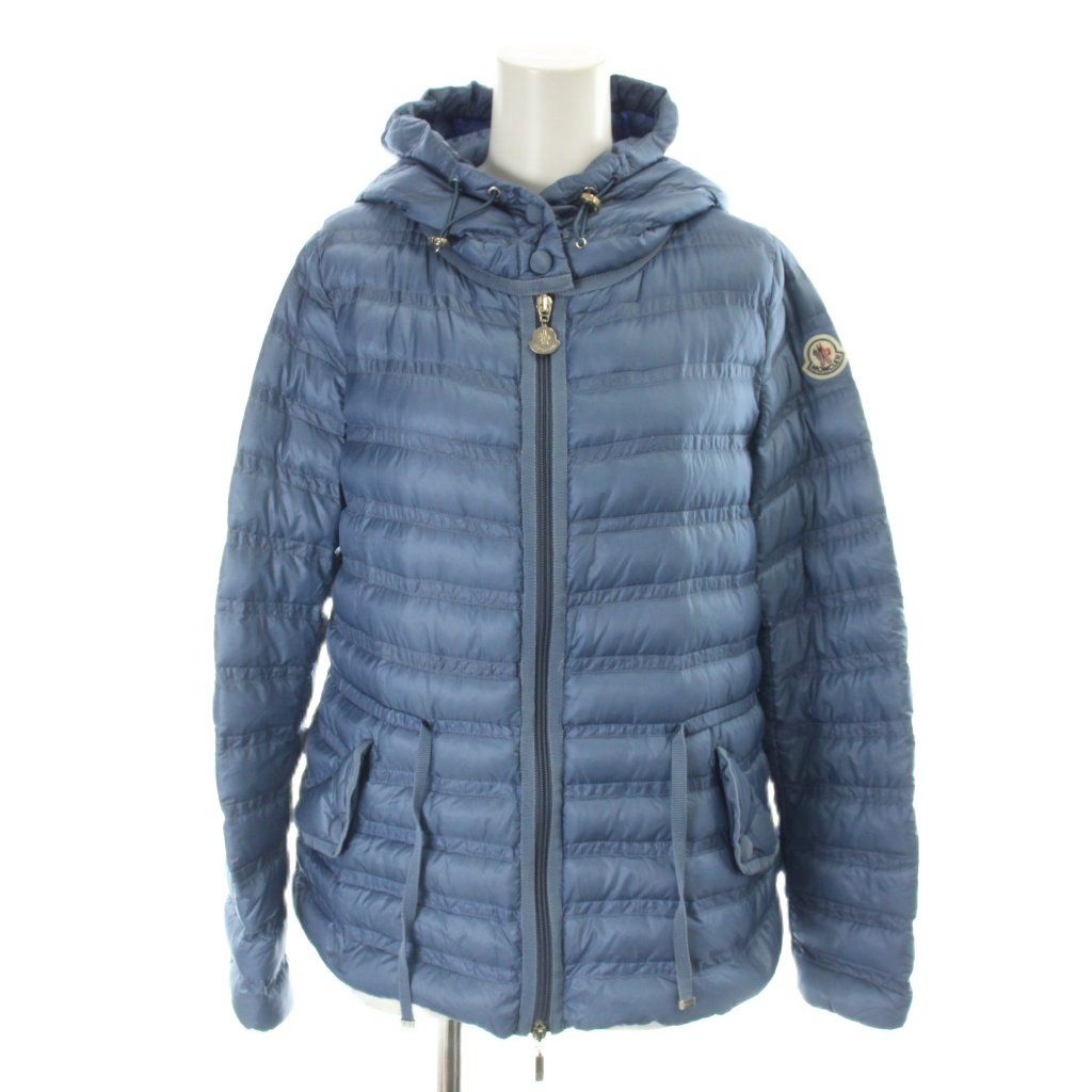 モンクレール MONCLER ROUYER ルイエ ライト ダウンジャケット 0 青 ブルー 510934686499 53048 /MW ■GY18