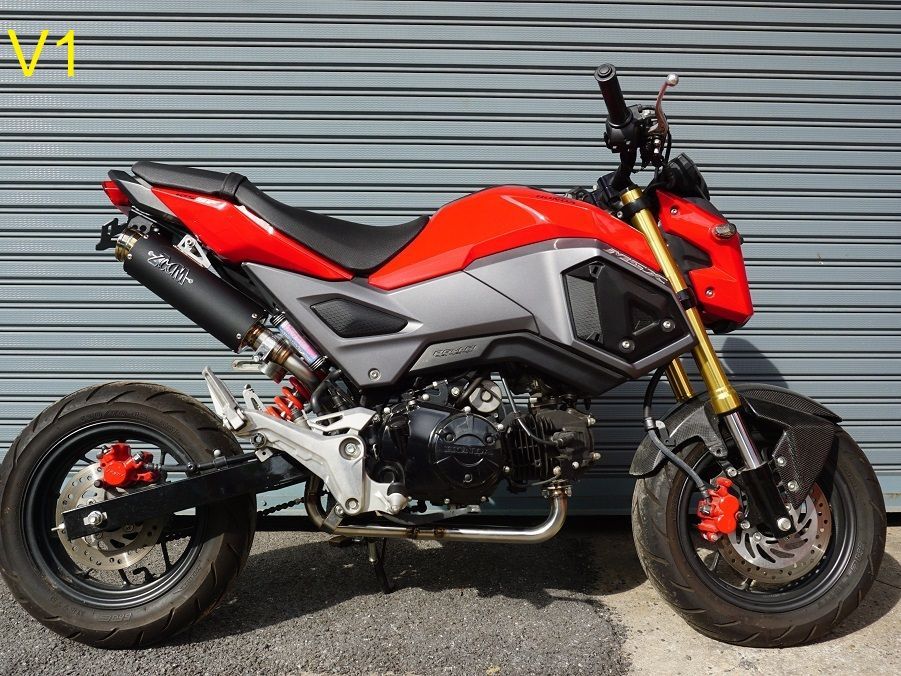 ZoOm グロム MSX125 17-20 フルエキマフラー HIGH 45,487円