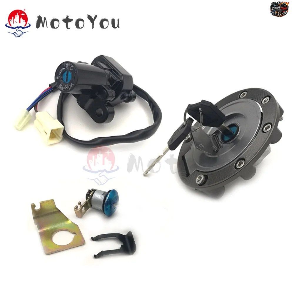 燃料キャップロック、イグニッションスイッチ、シートロック（キー付き）ヤマハ 2002-2003 2007-2010 R6 2004 2006-2013 FJR1300 01-10 FZ6 6,360円