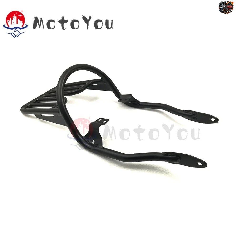 トライアンフ ボンネビル T100 T 100 2002-2015 SE 2008-15 用リアラゲッジラックハンドルグラブテールバー