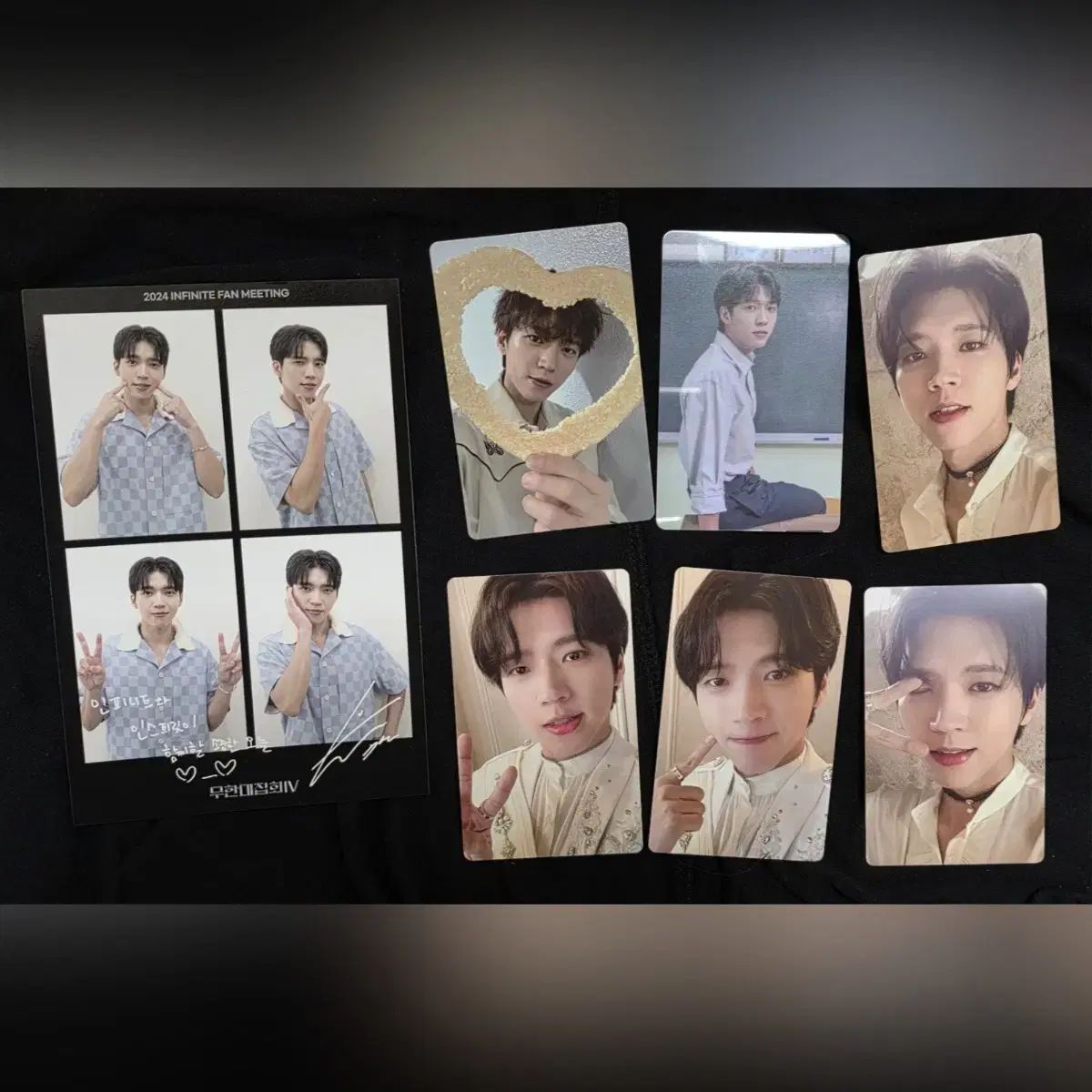 INFINITE ウヒョン　woollim ポップアップストア　トレカ INFINITE ナム・ウヒョン ウヒョン 人生4カット トレカ 入場 トレカ