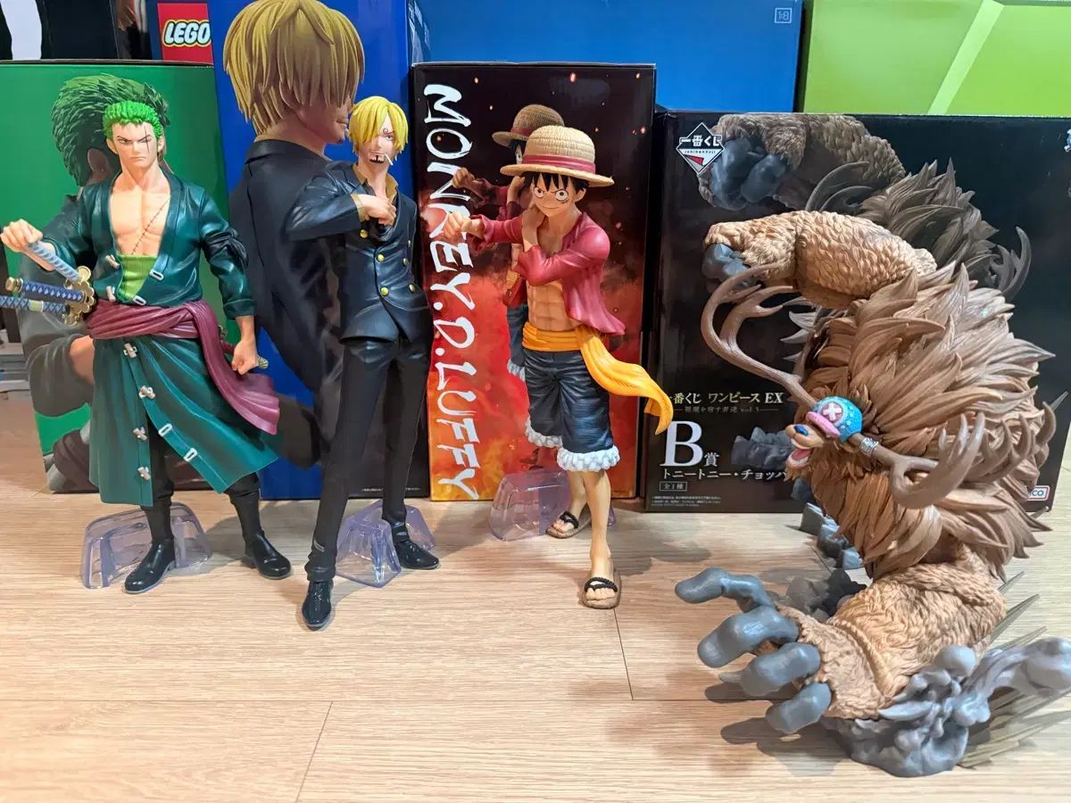 一番くじ ONE PIECE 試練を越えて ルフィ＆チョッパーB賞