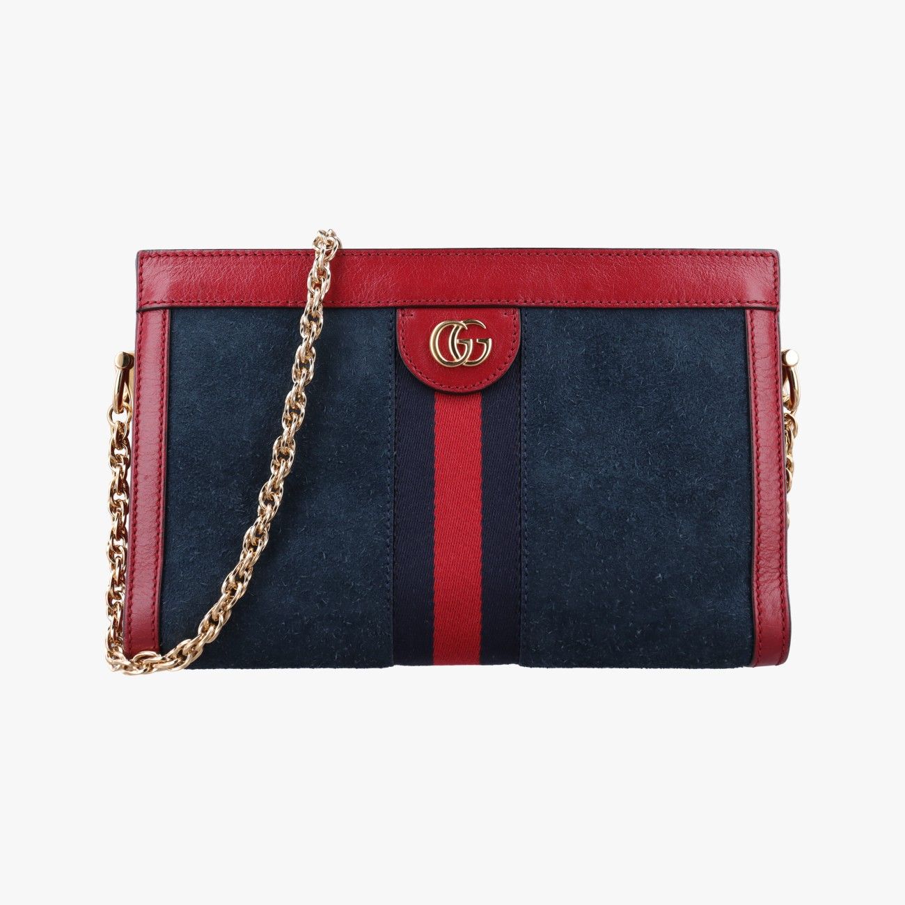 グッチGucciオフィディア ネイビー×レッド スエード×レザー 503877 H027409795 44,200円