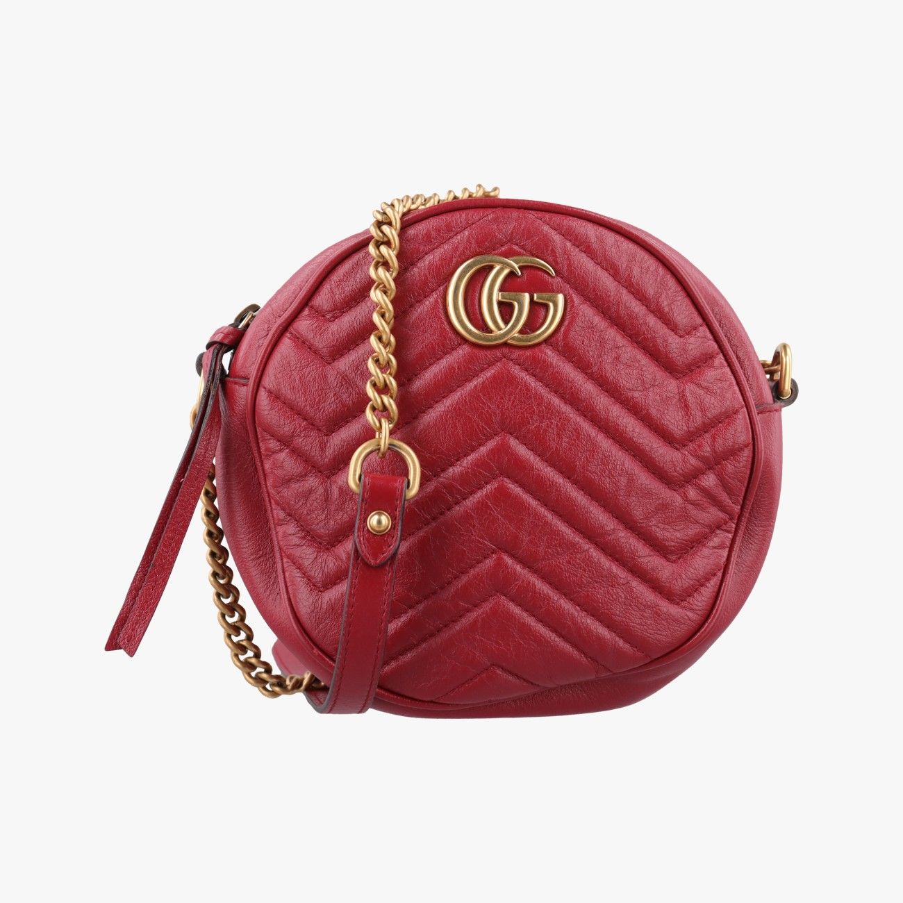 グッチGucciGGマーモント レッド レザー 550154 A028986309
